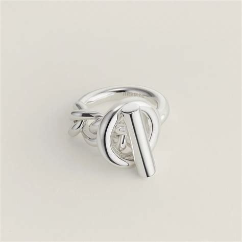 bague hermès argent croisette|hermes jewelers.